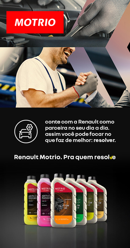 Renault e Motrio, confiança que te acompanha aonde for