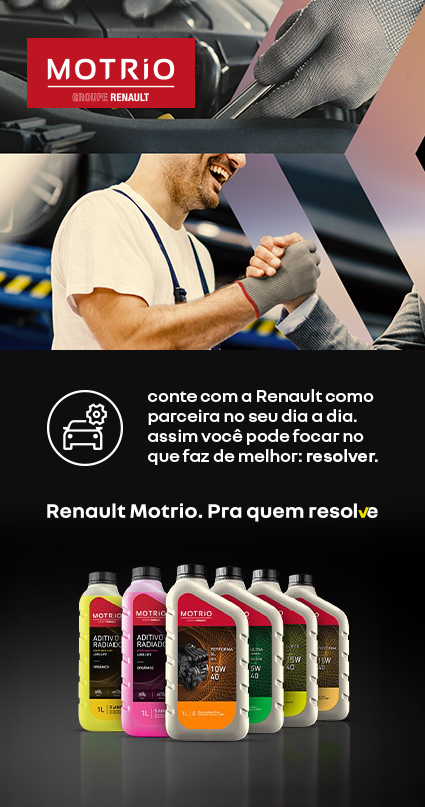 Renault e Motrio, confiança que te acompanha aonde for