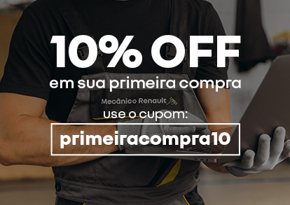 10% OFF em sua primeira compra